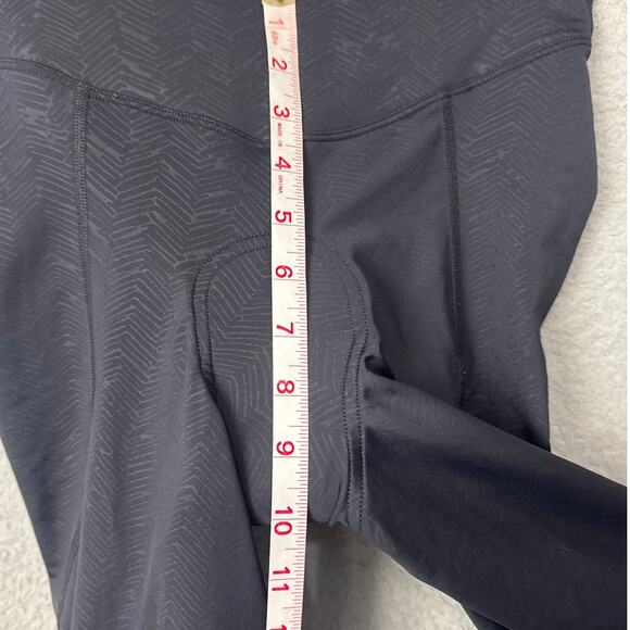 Pearl Izumi Select Womens Cycling Shorts Black Pinstripe Size M Long Length Bike - Picture 4 of 10